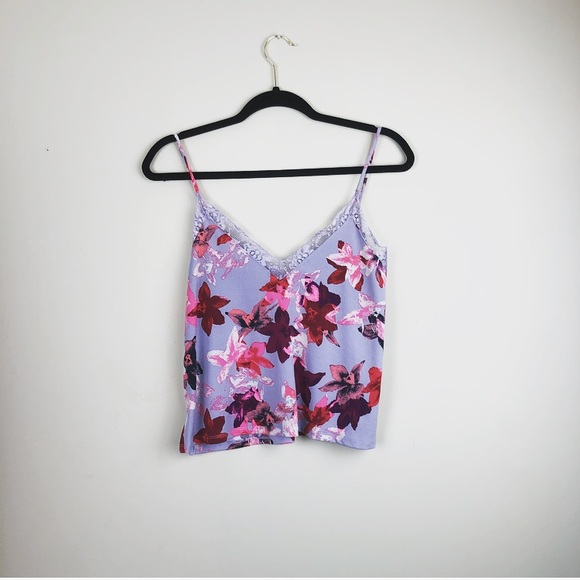 Express Tops - Express NWT floral lace Camo tank size small S